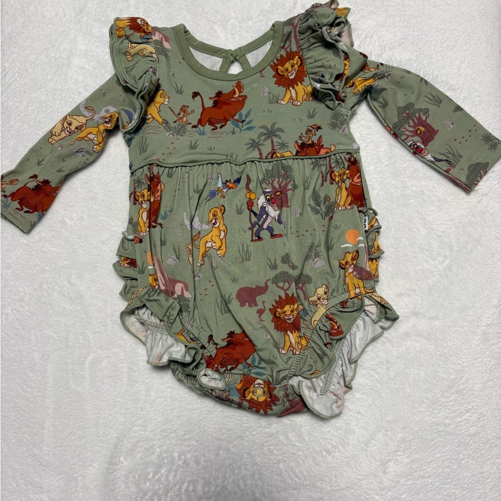 Little Sleepies Disney Simba Safari Bubble 3-6M NWT Sold Out